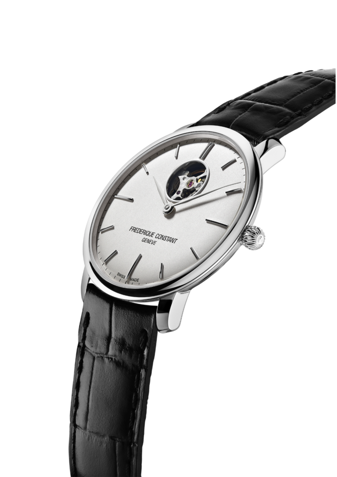 שעון Frederique Constant Slimeline Heart Beat Automatic FC-312S4S6
