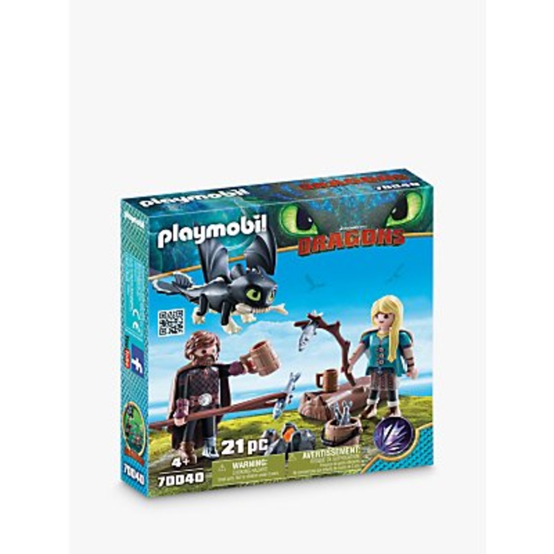 פליימוביל 70040 - היקאפ ואסטריד עם דרקון תינוק