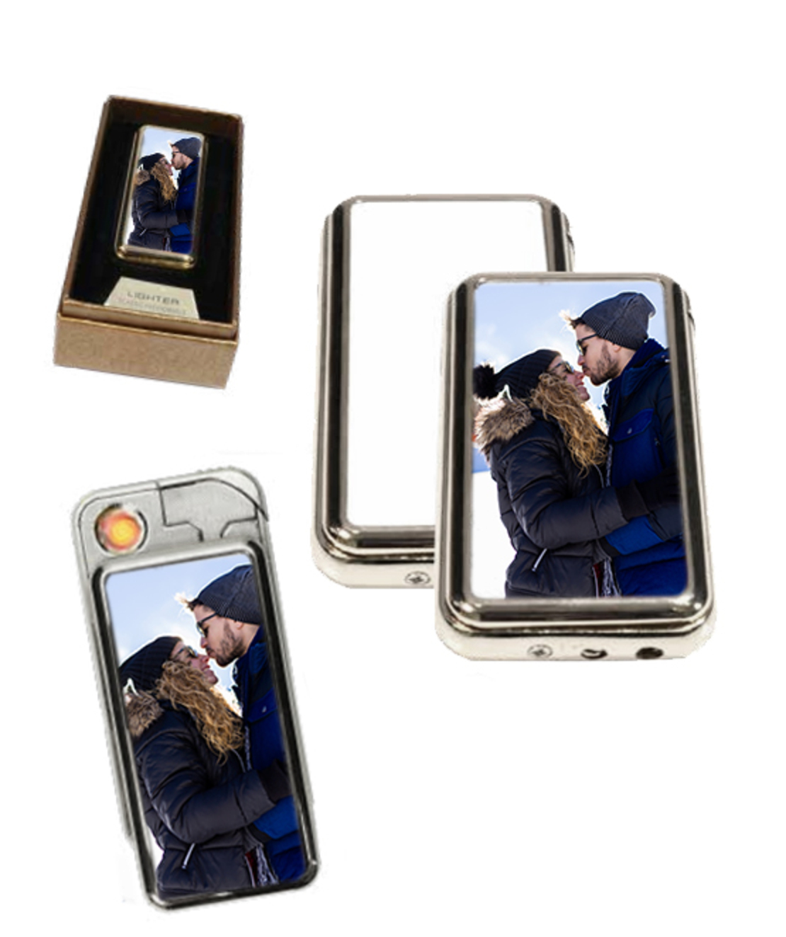 הדפסה על מצית אלקטרונית