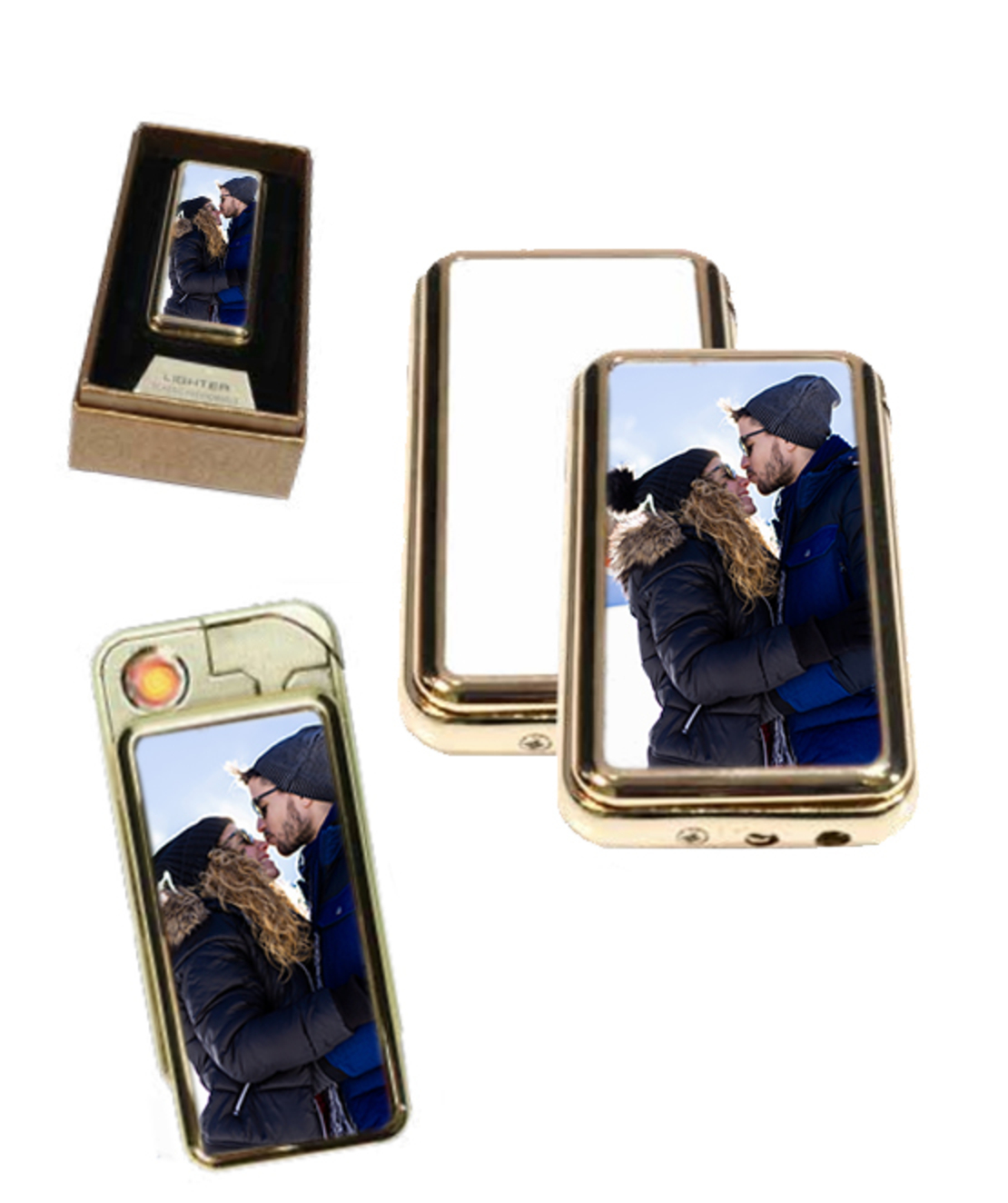 הדפסה על מצית אלקטרונית