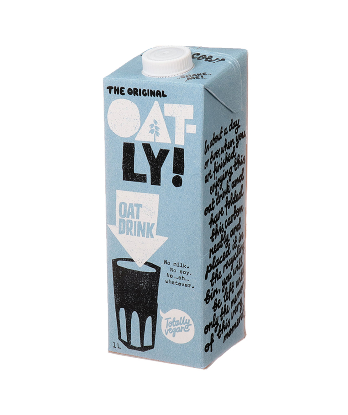 אוטלי משקה שיבולת שועל בתוספת סידן וויטמינים 1 ליטר