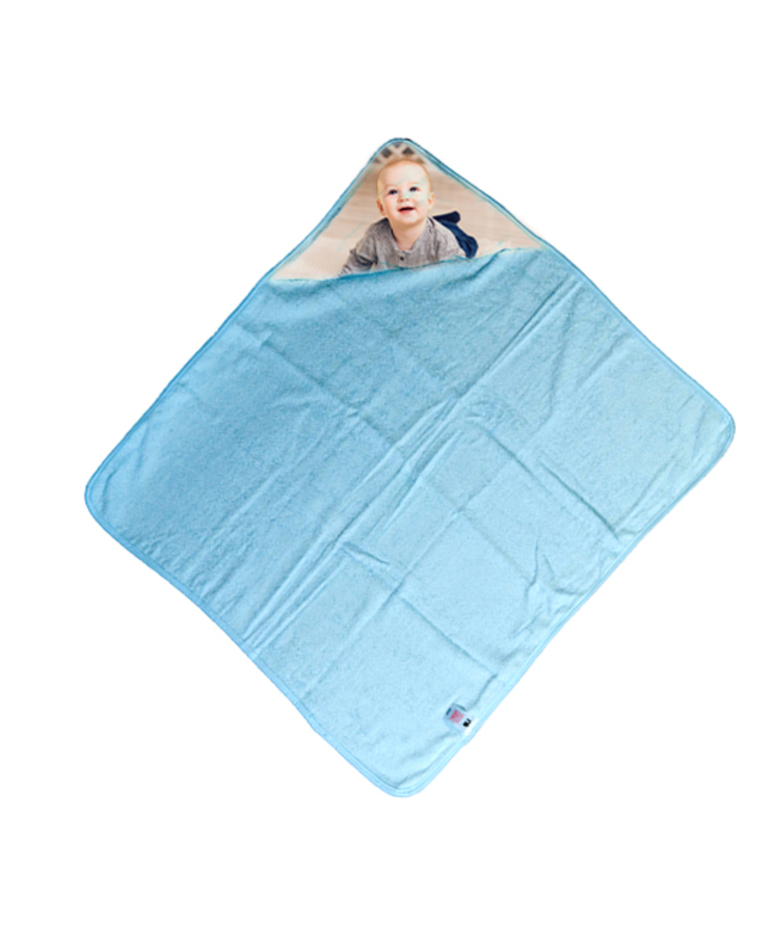 הדפסה על מגבת עטיפון לתינוק/ת