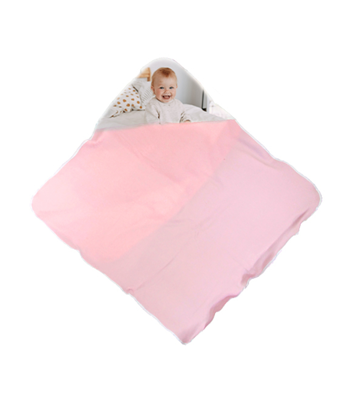 הדפסה על מגבת עטיפון לתינוק/ת