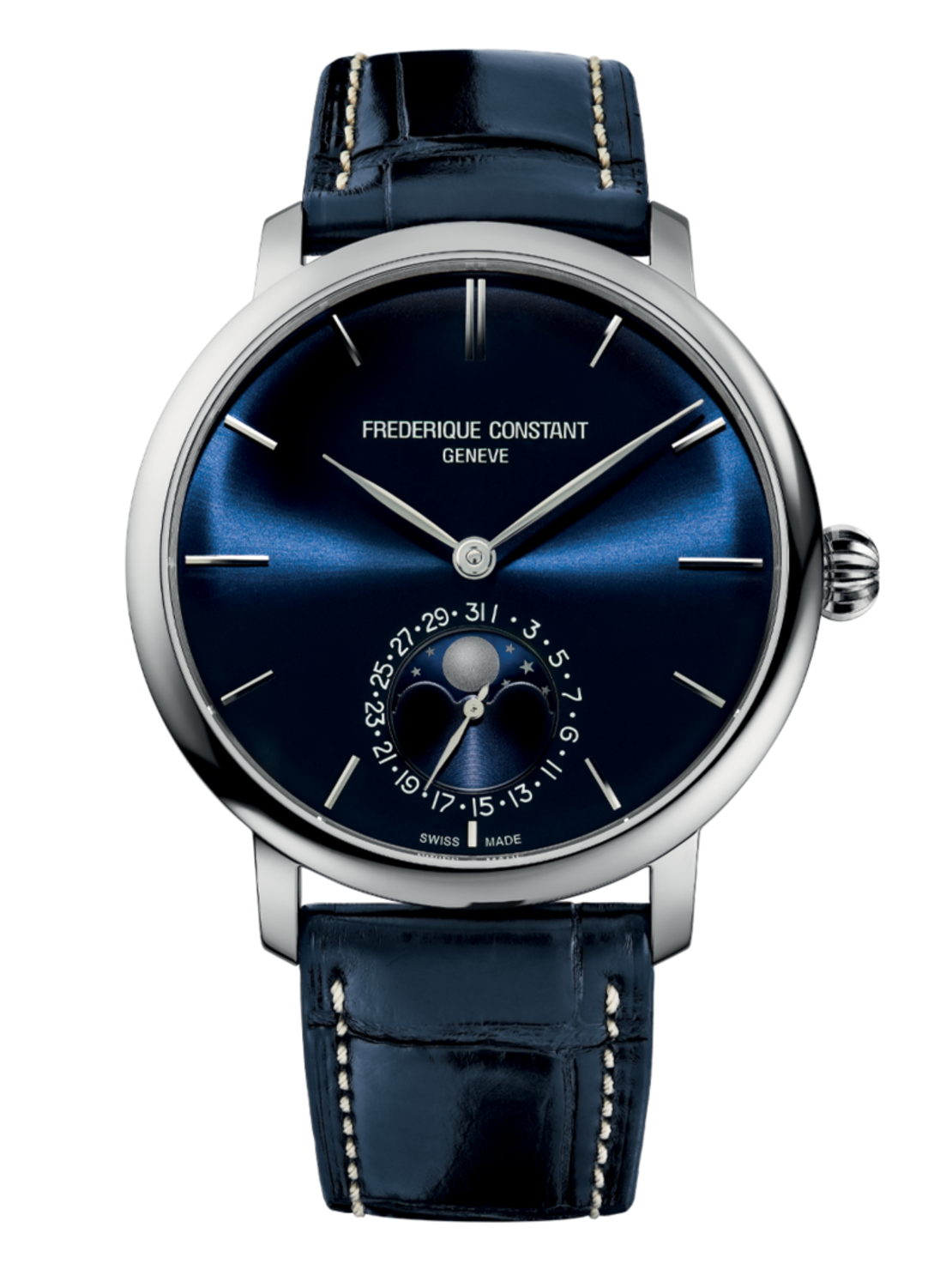 שעון Frederique Constant Slimeline Moonphase Manufacture FC-705N4S6