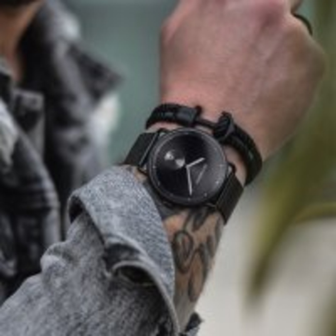 Watch Breakwater Black Sunray Black Gun Metal Mesh Black