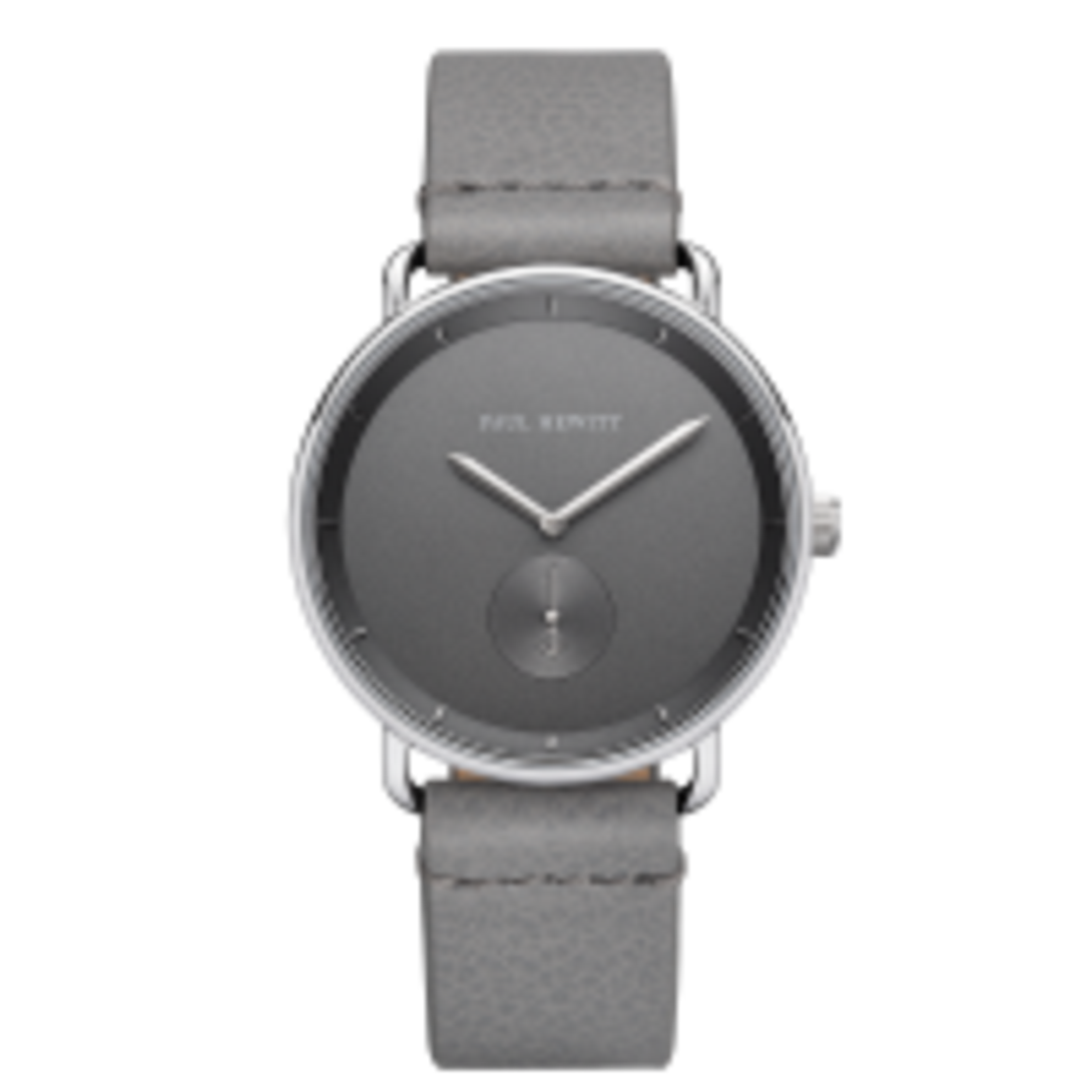 Watch Breakwater Iron Grey Silver Leather Light Grey PH-BW-S-IG-58