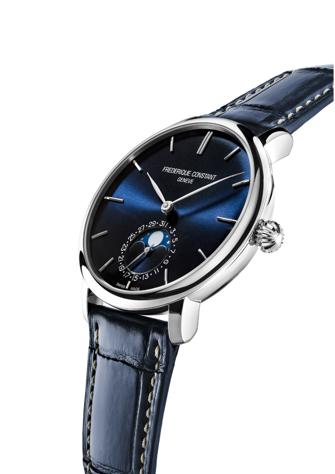 שעון Frederique Constant Slimeline Moonphase Manufacture FC-705N4S6