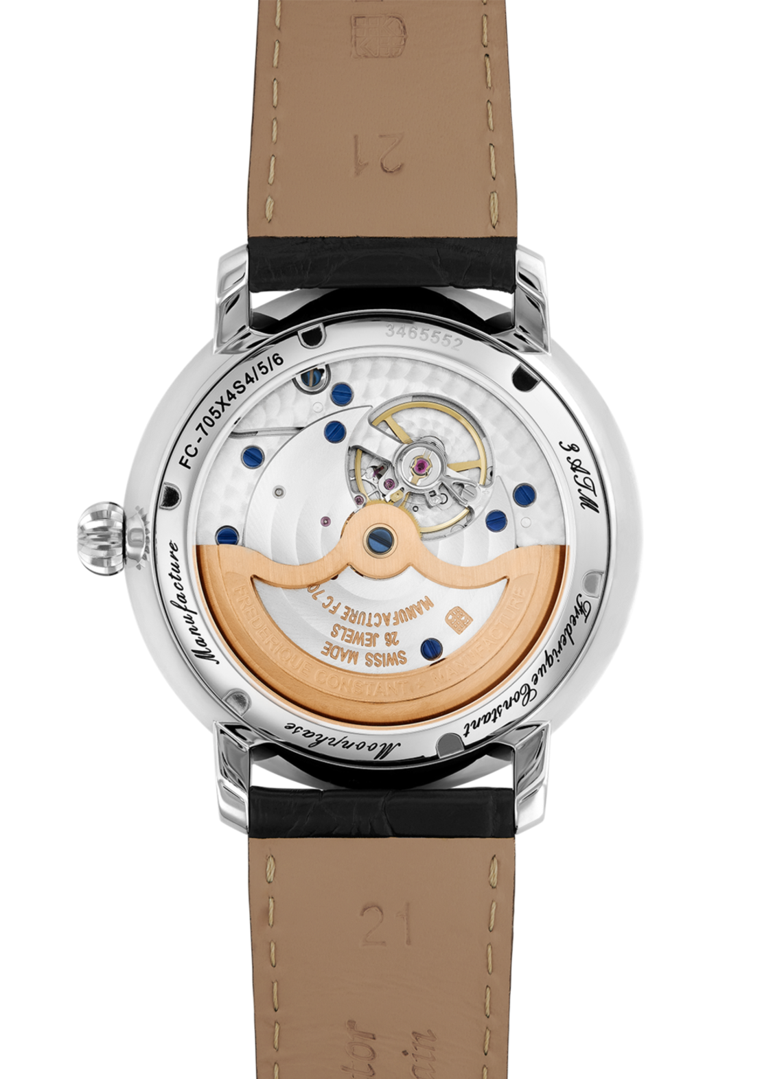שעון Frederique Constant Slimeline Moonphase Manufacture FC-705N4S6