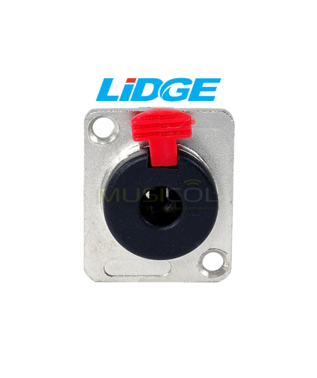 מחבר PL 6.3MM לפנל LIDGE YM044F
