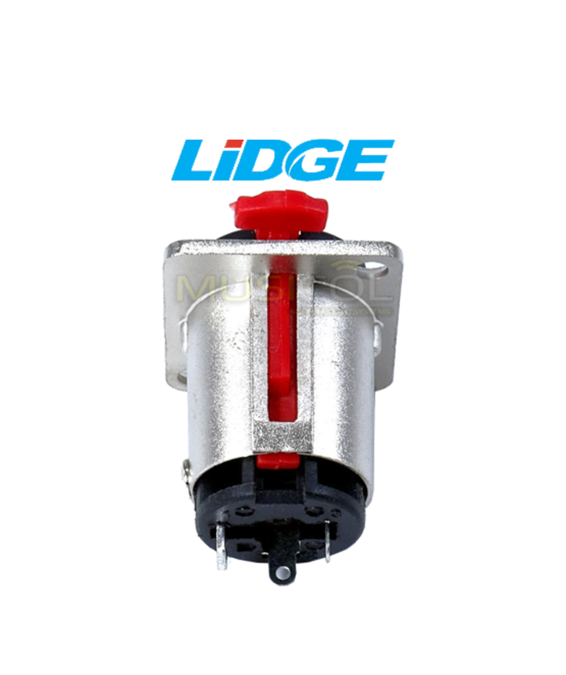 מחבר PL 6.3MM לפנל LIDGE YM044F