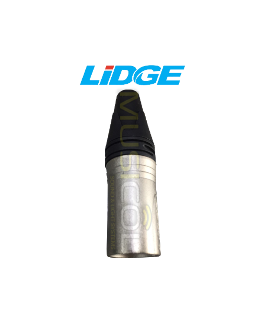 מחבר XLR זכר לכבל LIDGE YM001A