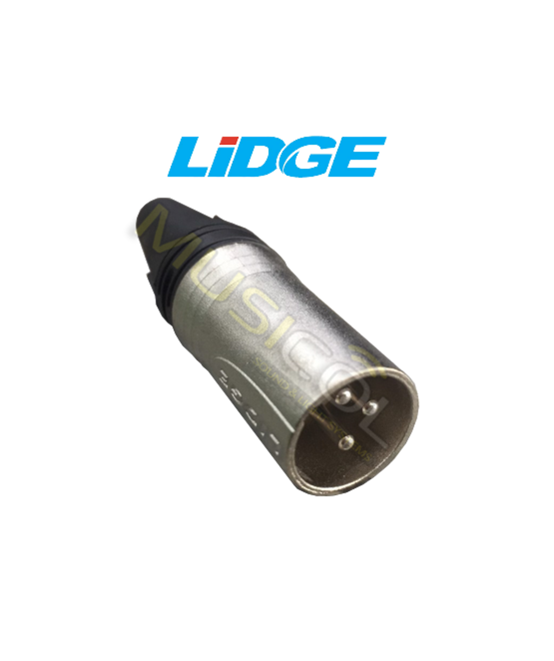 מחבר XLR זכר לכבל LIDGE YM001A