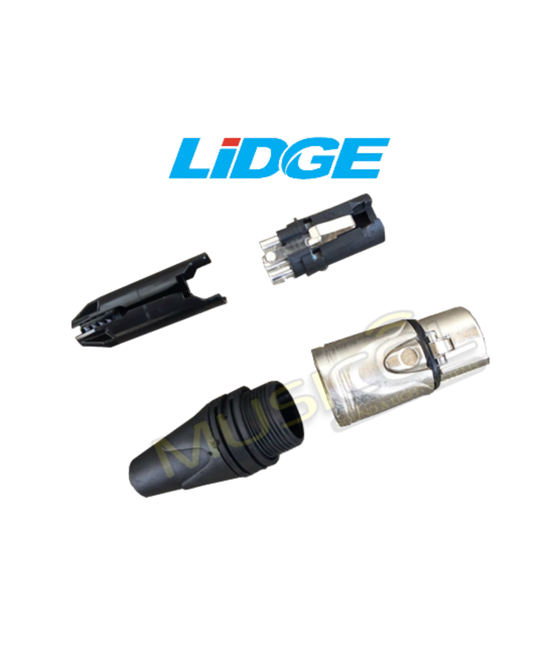 מחבר XLR נקבה לכבל LIDGE YM002A