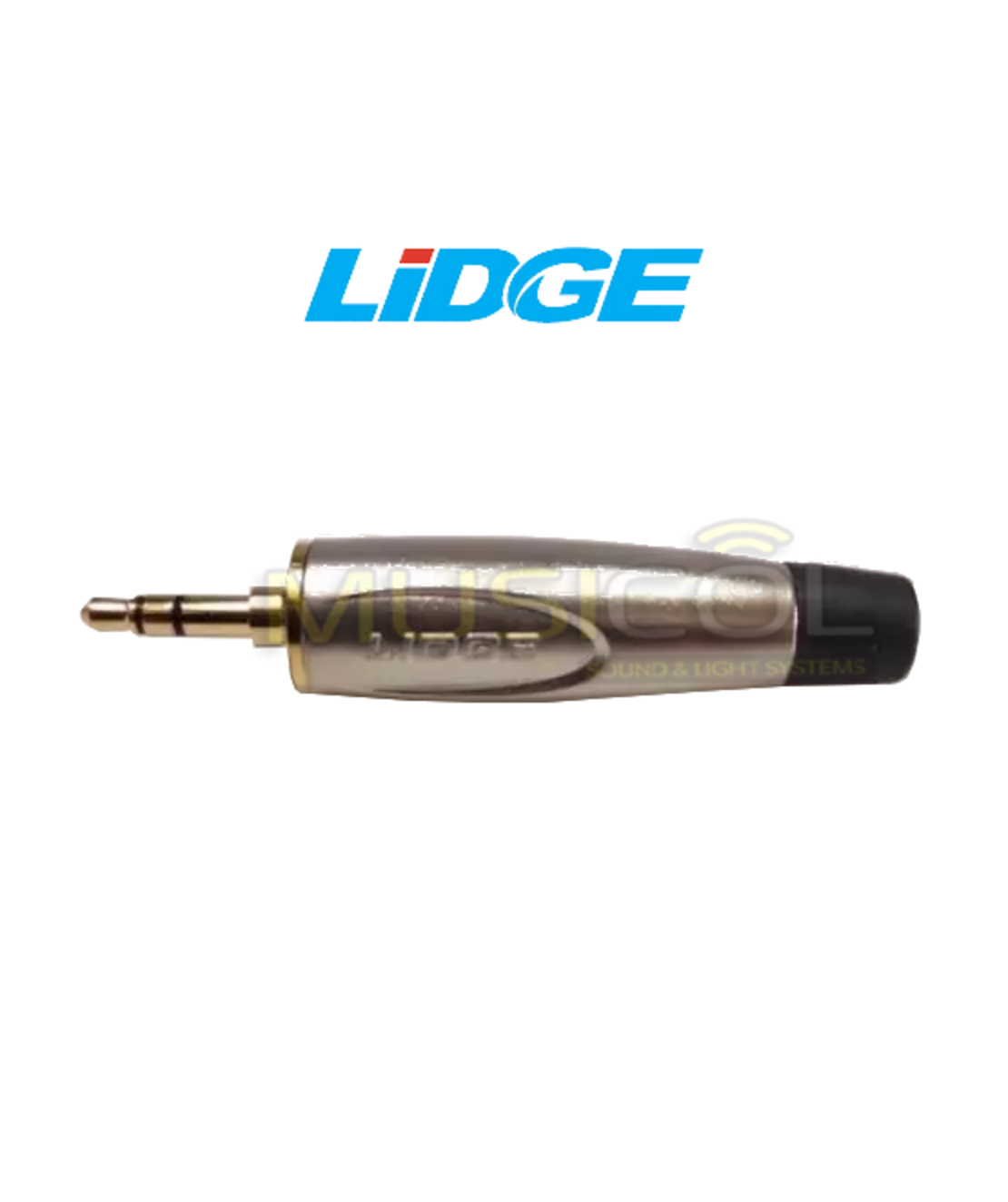 מחבר איכותי PL 3.5MM סטריאו לכבל LIDGE YM-168DT