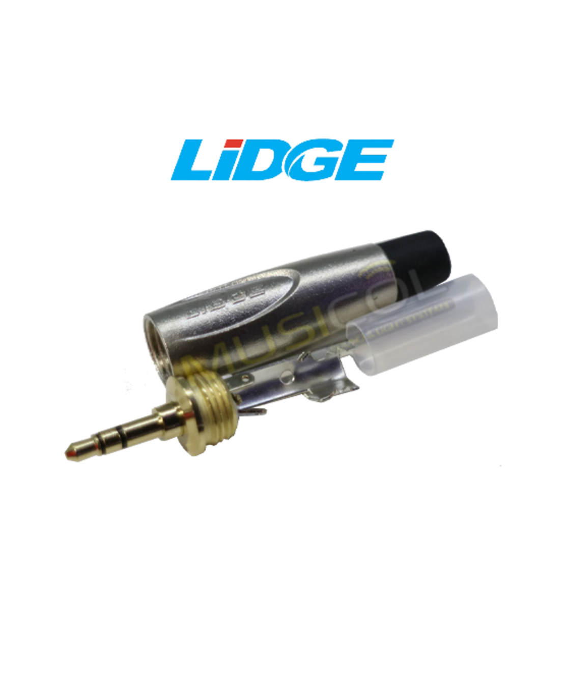 מחבר איכותי PL 3.5MM סטריאו לכבל LIDGE YM-168DT