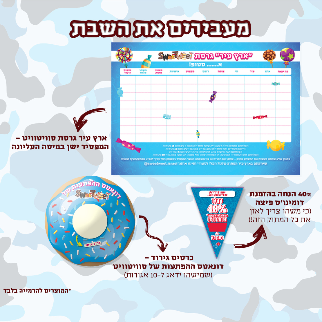 פקל סוויטבוקס (XL) - המתנה המושלמת לחיילים!