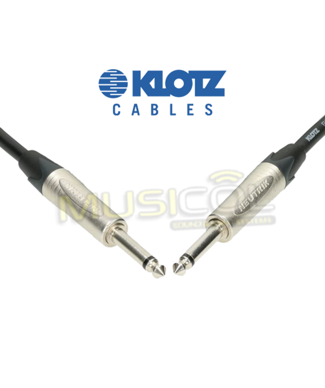 כבל מקצועי לכלי נגינה PL - PL באורכים שונים לבחירה KLOTZ PRON-PP