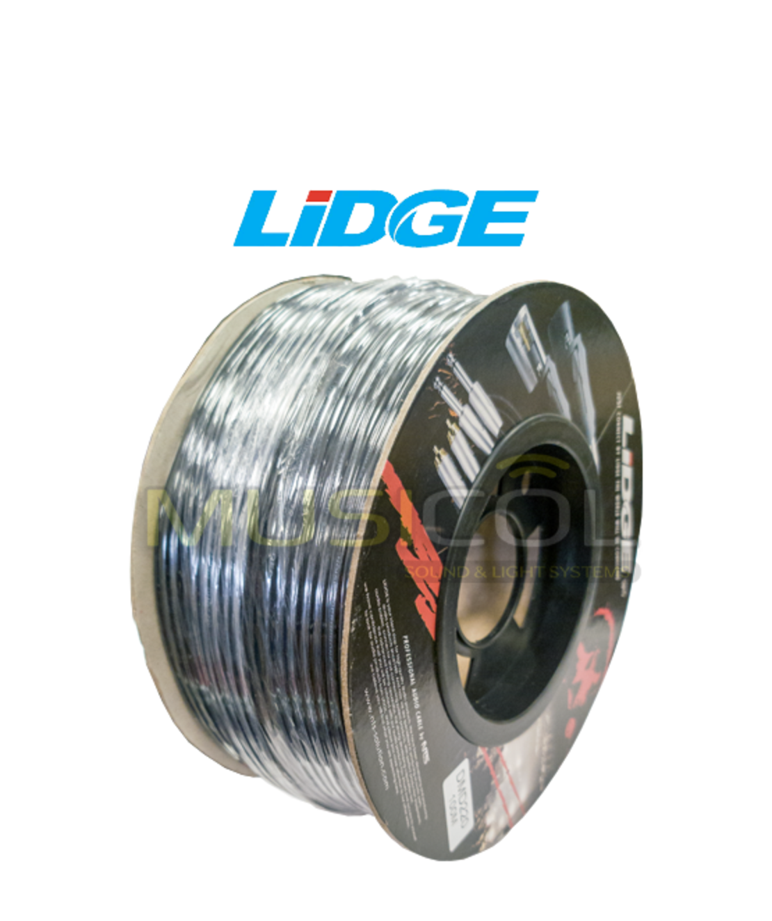 גלגל כבל סיכוך מלא 100 מטר LIDGE DMD220