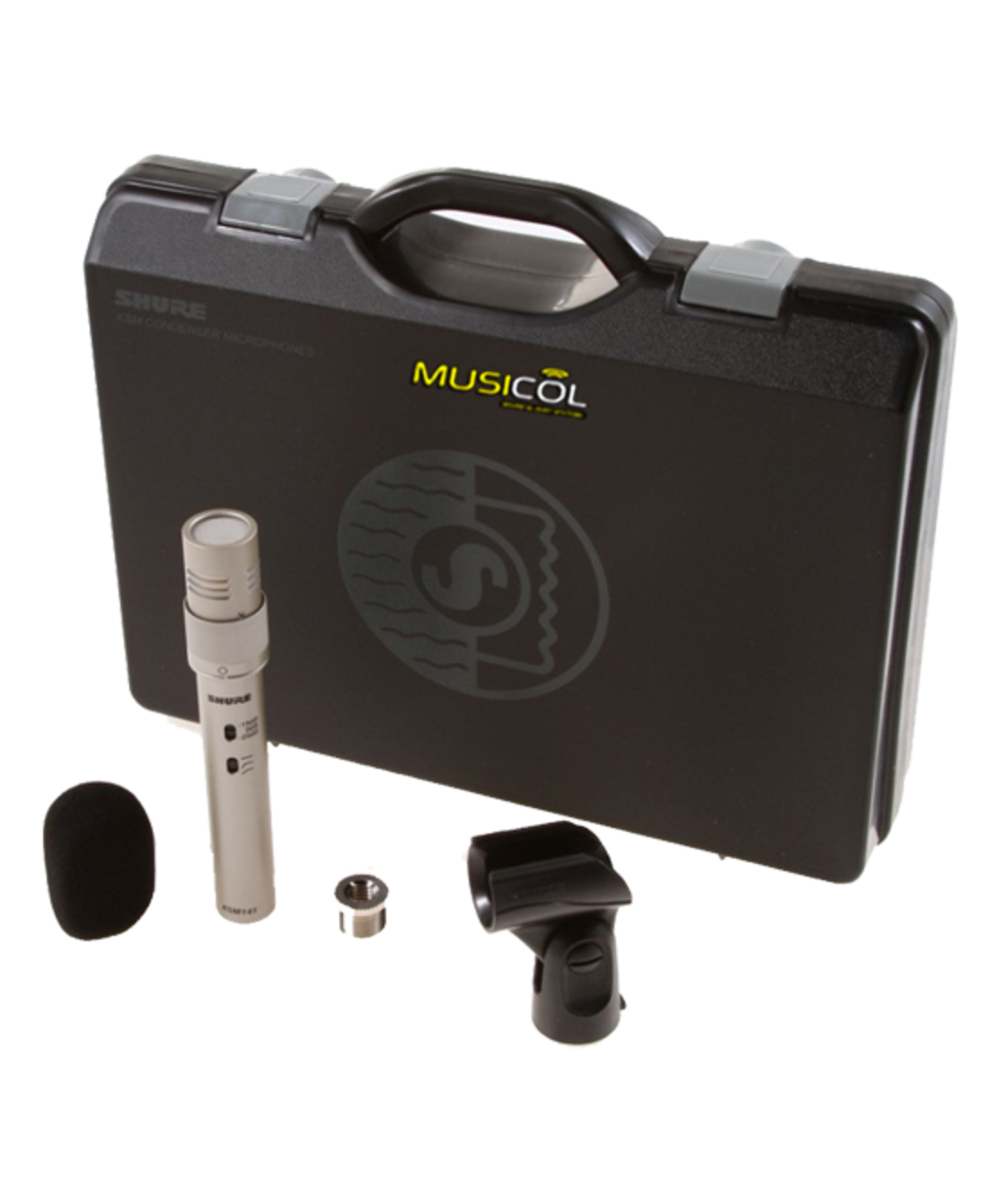 מיקרופון קונדנסר כיווניות משתנה SHURE KSM141