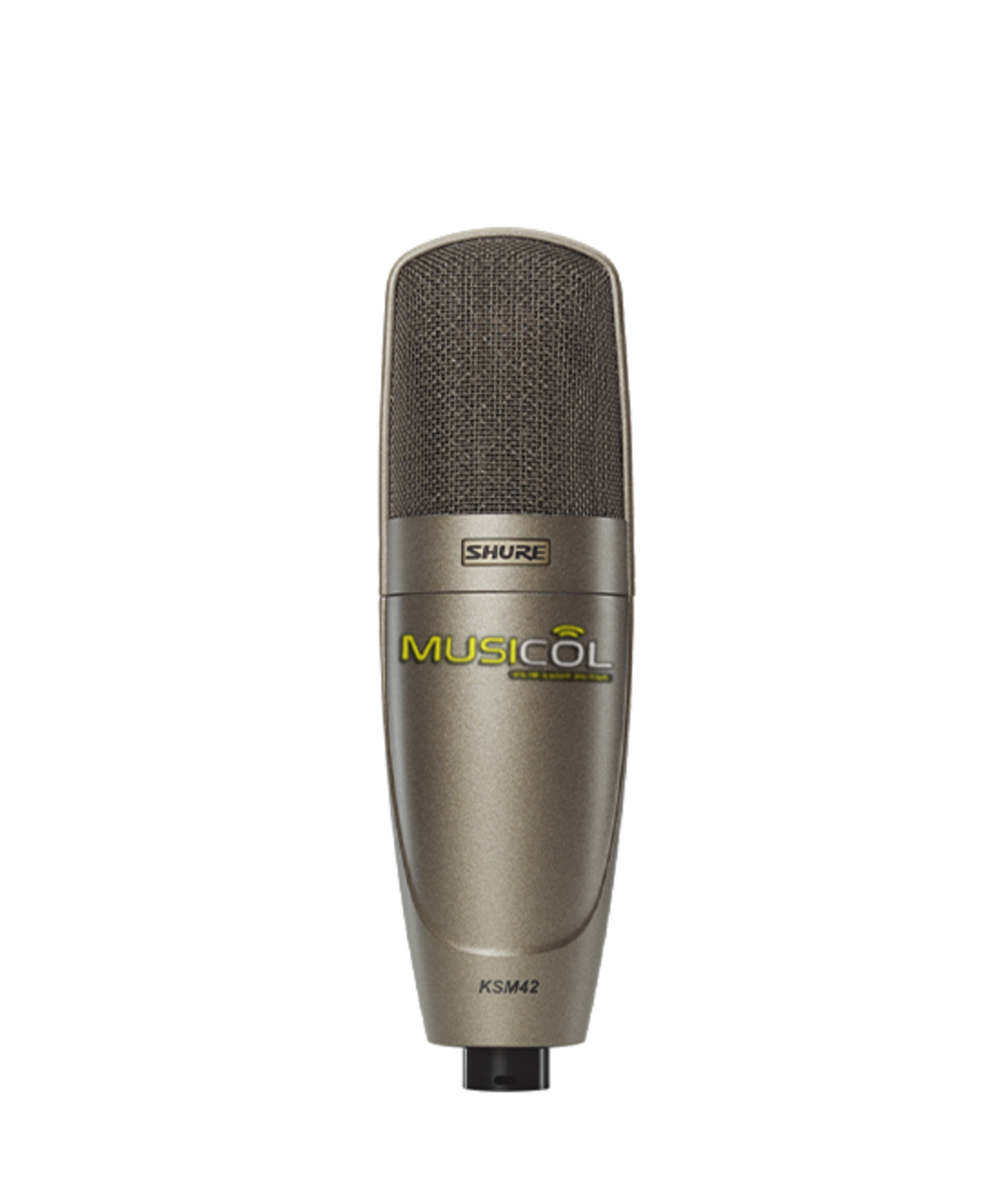 מיקרופון קונדנסר מקצועי לשירה SHURE KSM42/SG