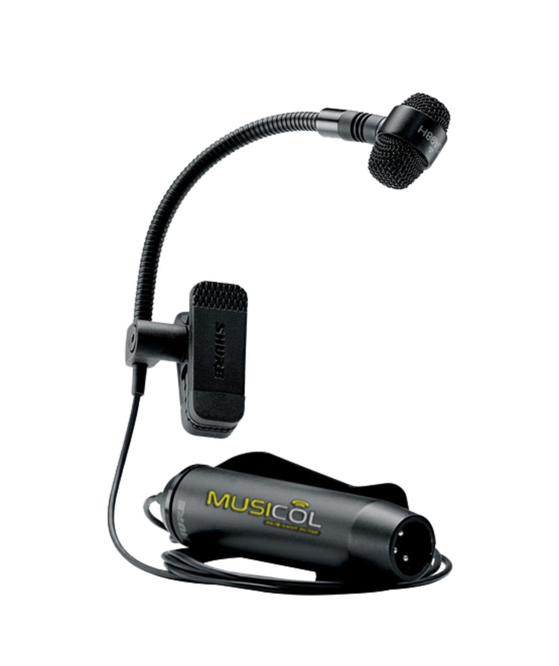 מיקרופון קונדנסר לכלי נשיפה SHURE PGA98H-XLR