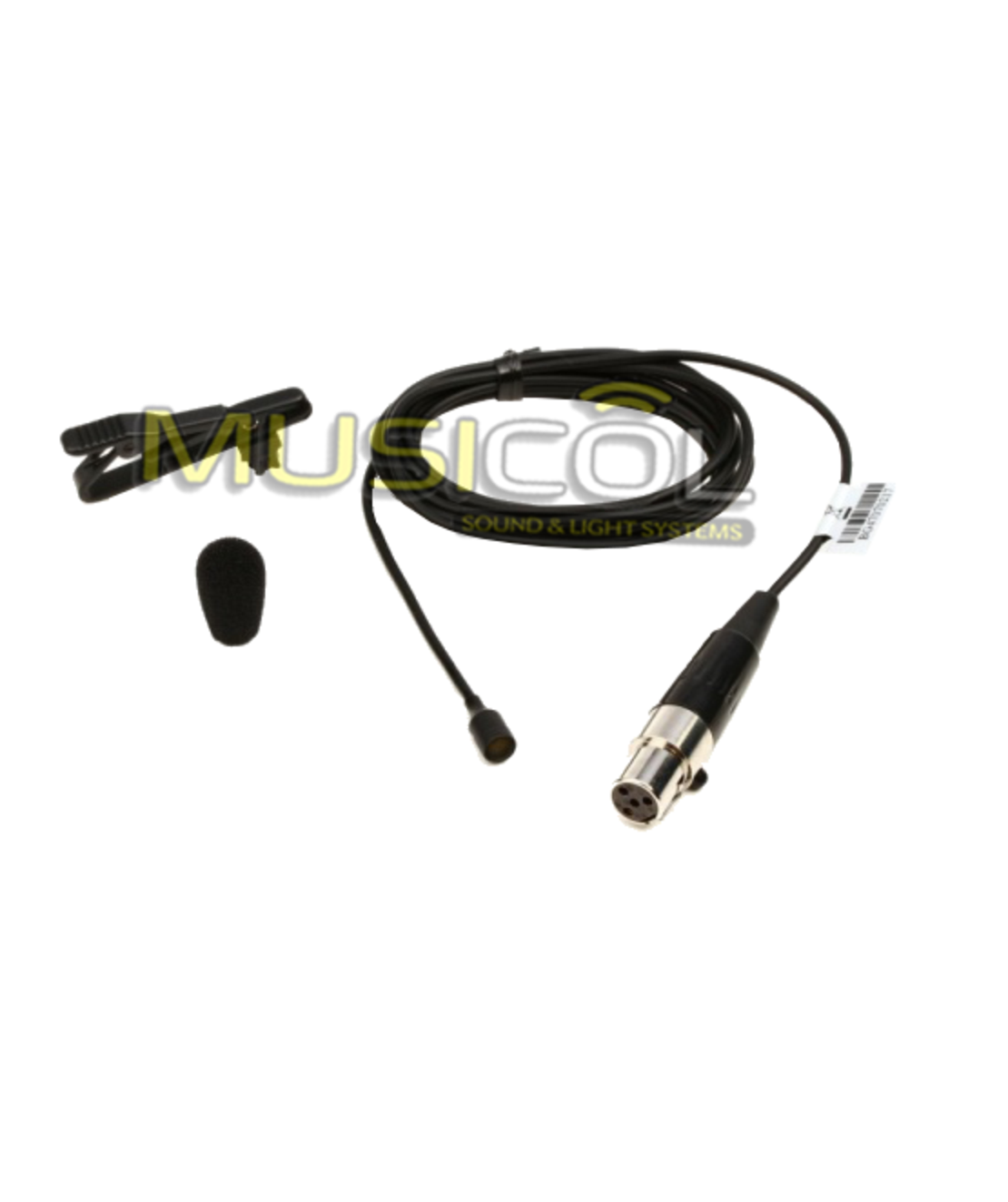 מיקרופון דש מזערי צבע שחור MIPRO MU-55L