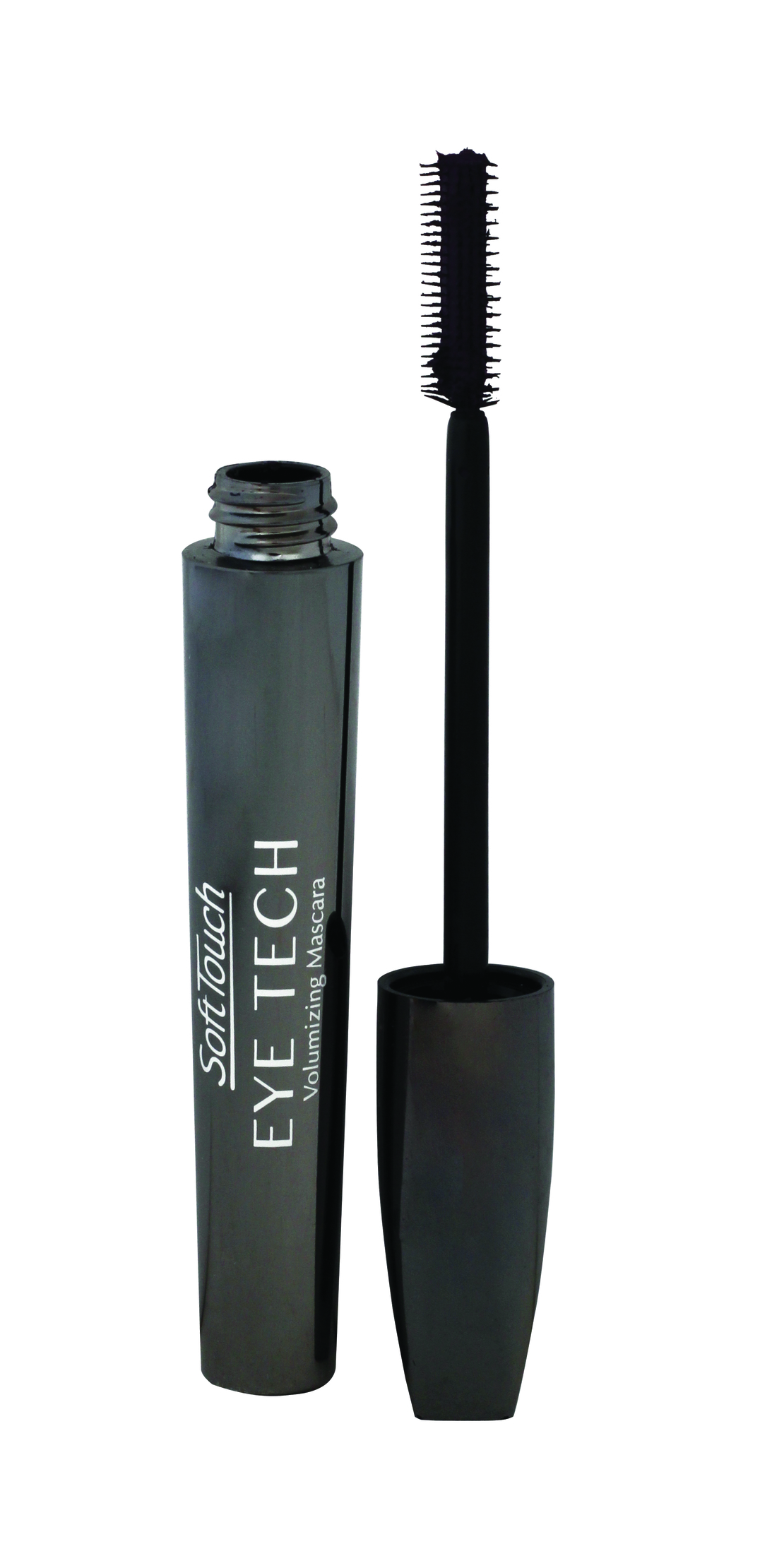   Soft Touch מסקרה מאריכה, מפרידה ומעגלת את הריסים מסדרת EYETECH, גוון שחור 