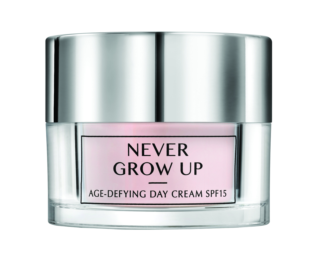 Soft Touch קרם יום להאטת סימני גיל מסדרת NEVER GROW UP ,לעור רגיל עד יבש,50 מ