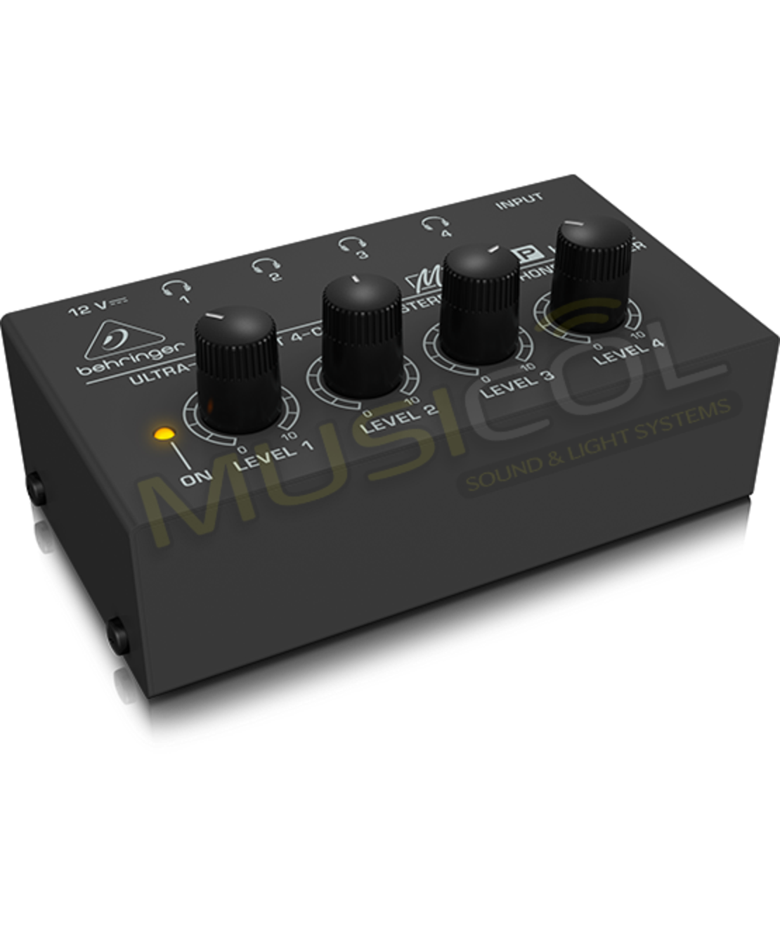 מגבר אוזניות 4 יציאות BEHRINGER HA400