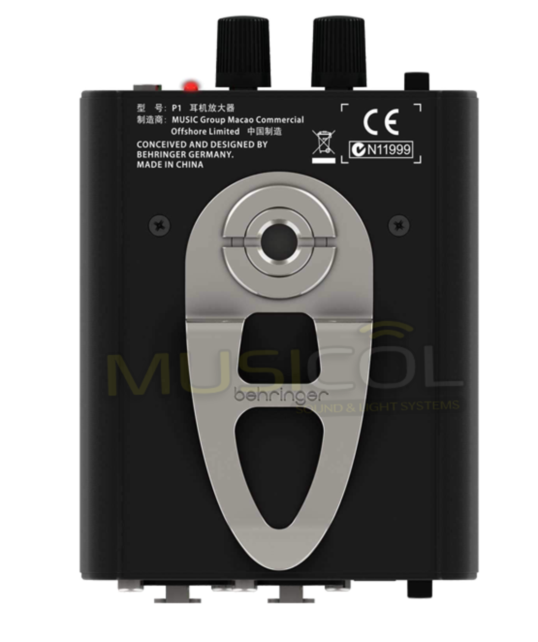 מגבר אוזניות אישי 2 כניסות BEHRINGER P1