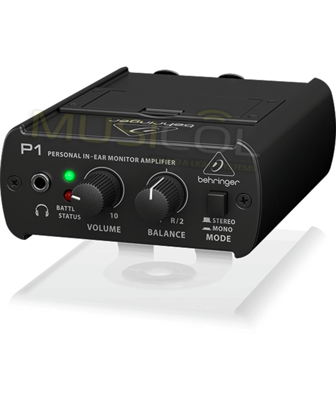 מגבר אוזניות אישי 2 כניסות BEHRINGER P1