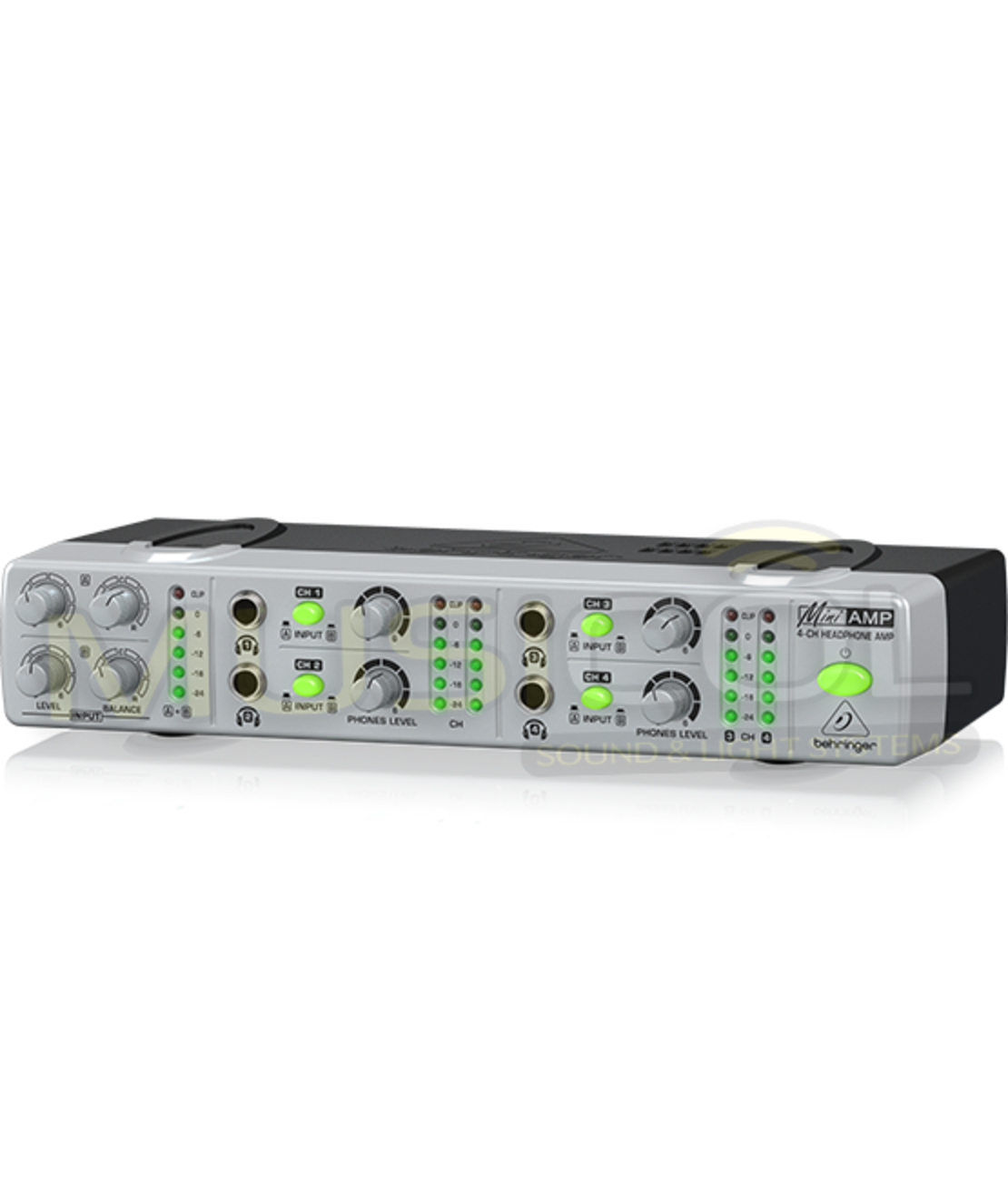 מגבר אוזניות סטריאופוני BEHRINGER AMP800