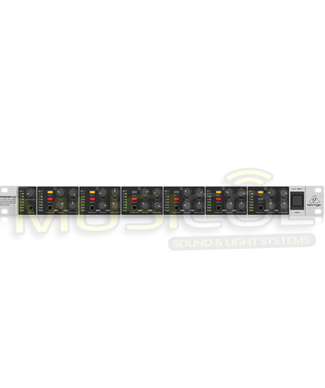 מגבר אוזניות 6 ערוצים BEHRINGER HA6000