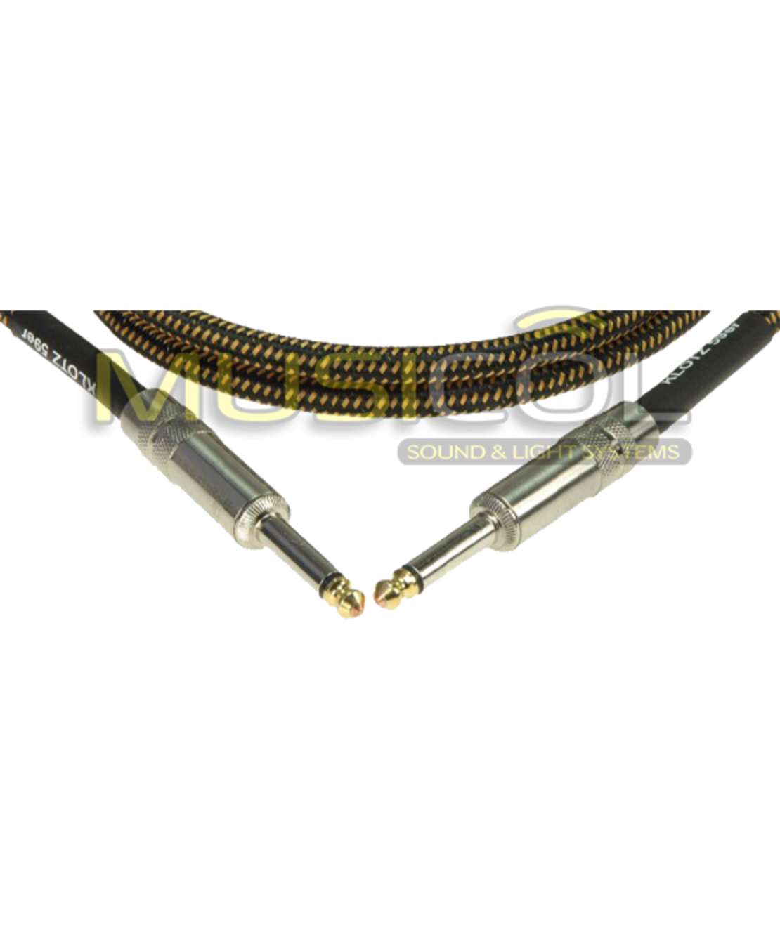 כבל גיטרה מצופה בד באורכים שונים KLOTZ VINTAGE