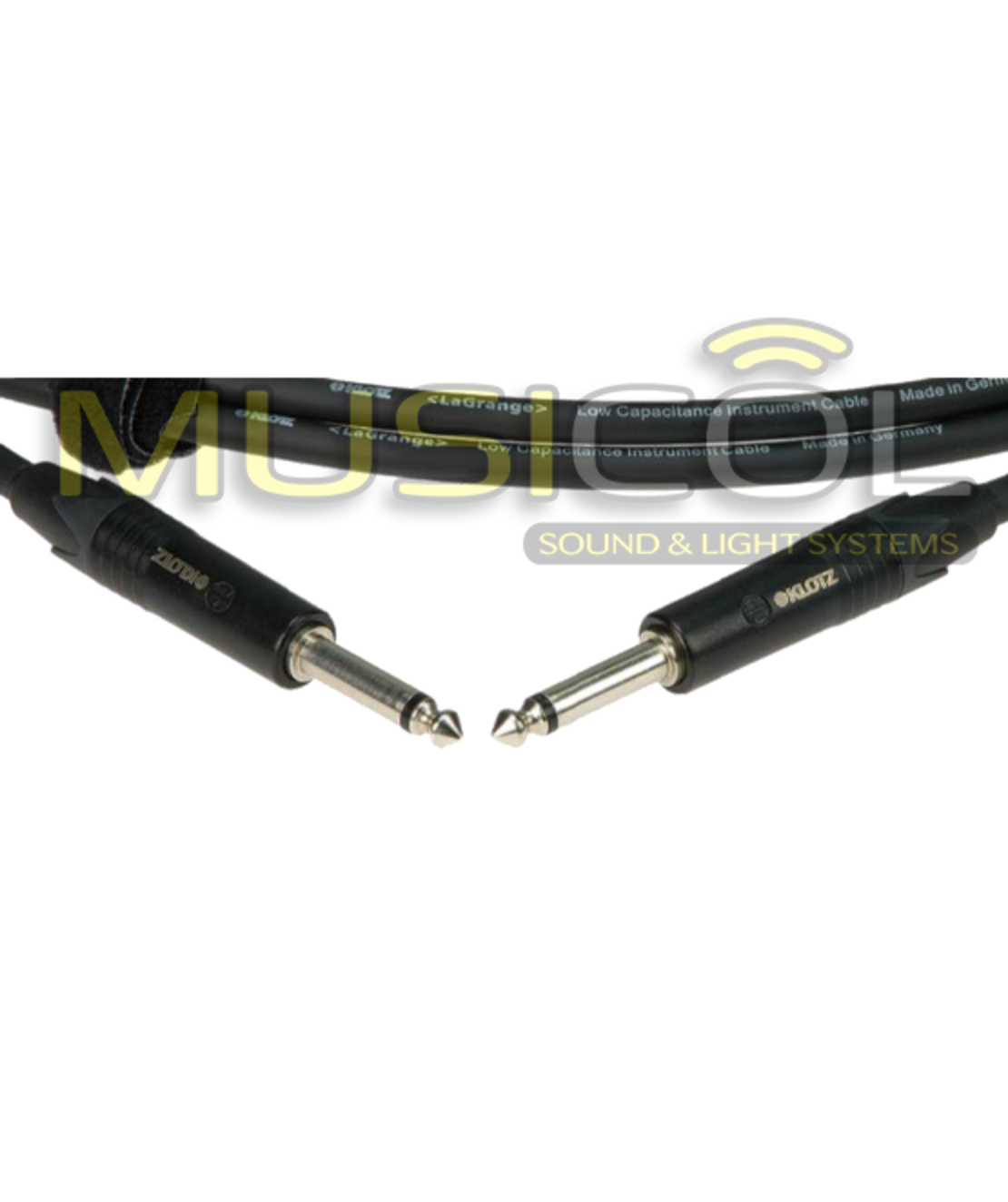 כבל גיטרה יוקרתי באורכים שונים KLOTZ LaGrange LAPP