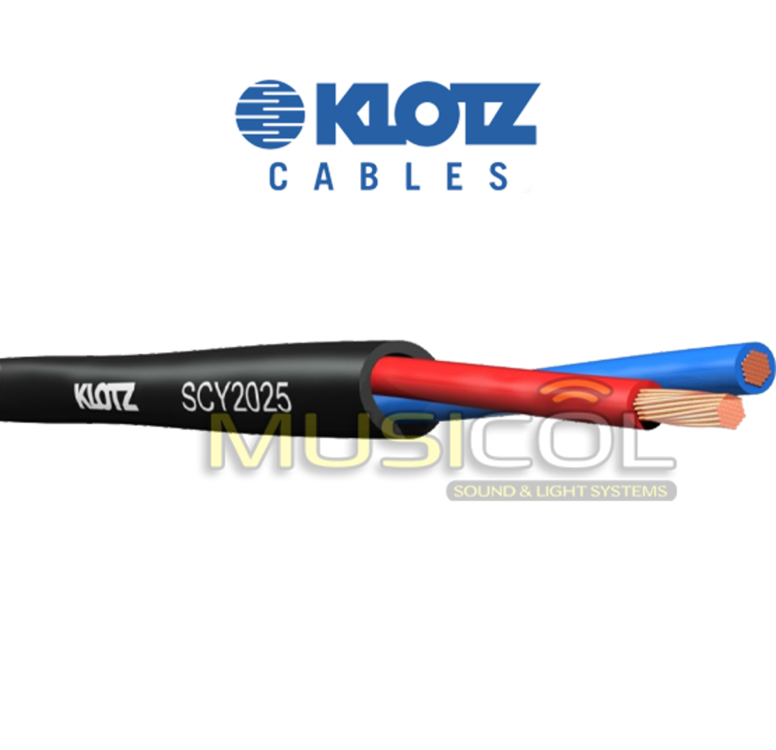 גלגל כבל רמקול 2X1.5 באורכים שונים LY215S