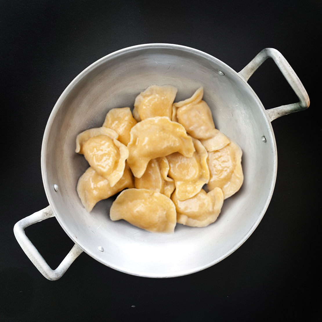 קרפלך תפוחי אדמה ובצל מטוגן