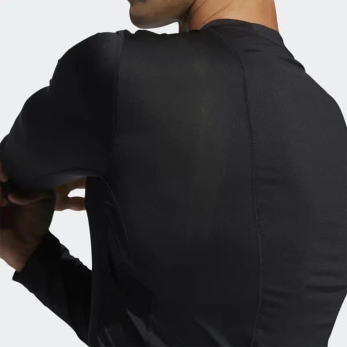 חולצת אדידס גברים | Adidas Techfit Fitted Long Sleeve Tee