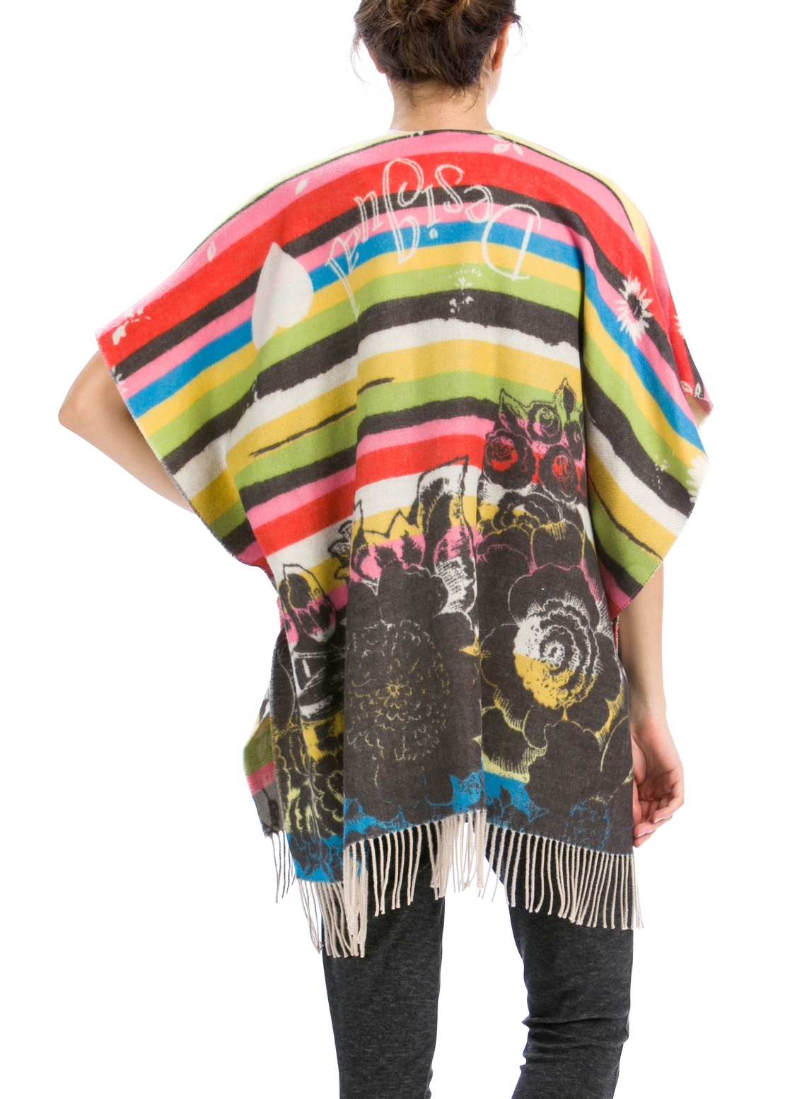 PONCHO LOVELY GARDEN LOVELY GARDEN