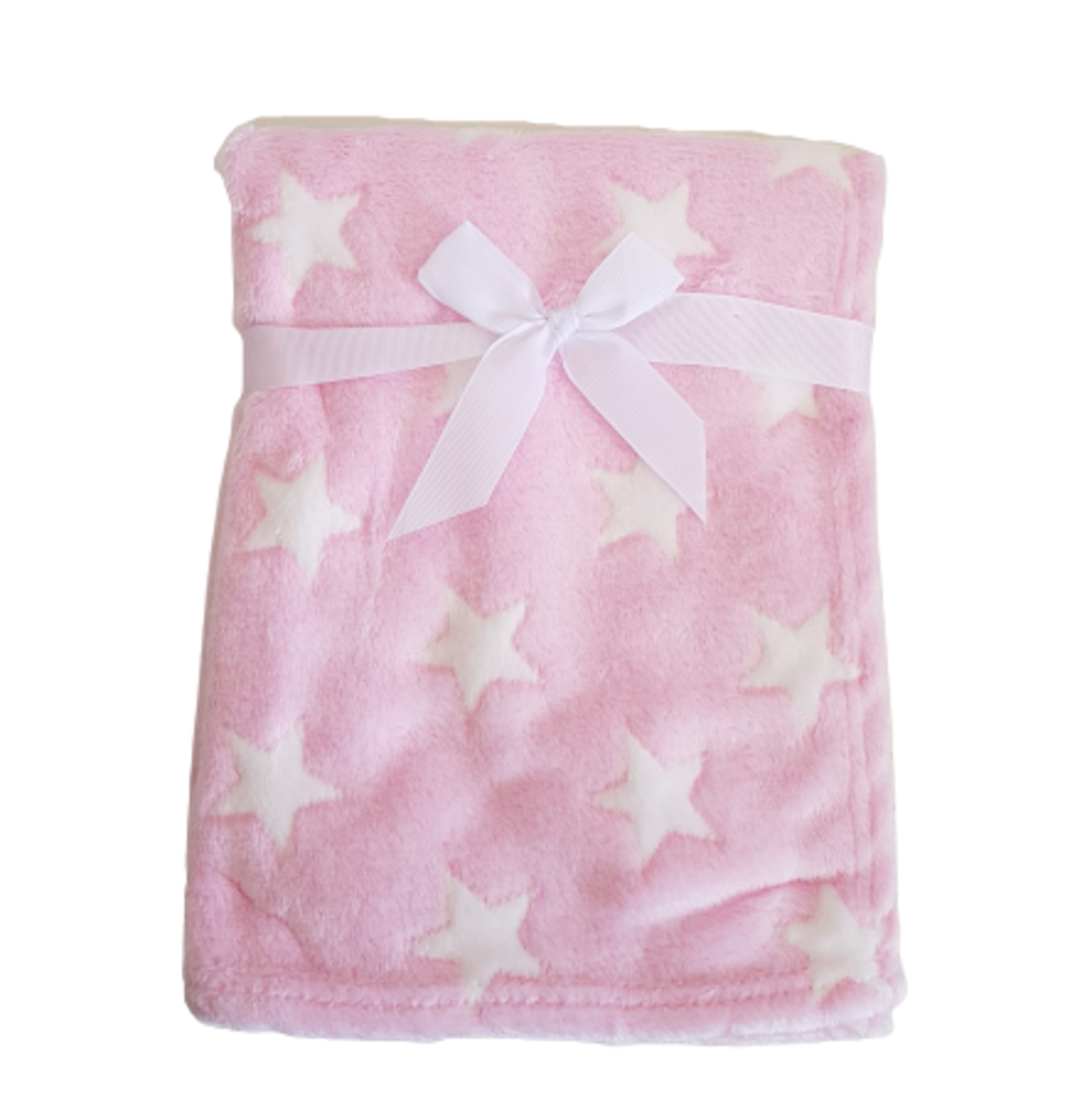 שמיכת חורף - ורוד כוכבים