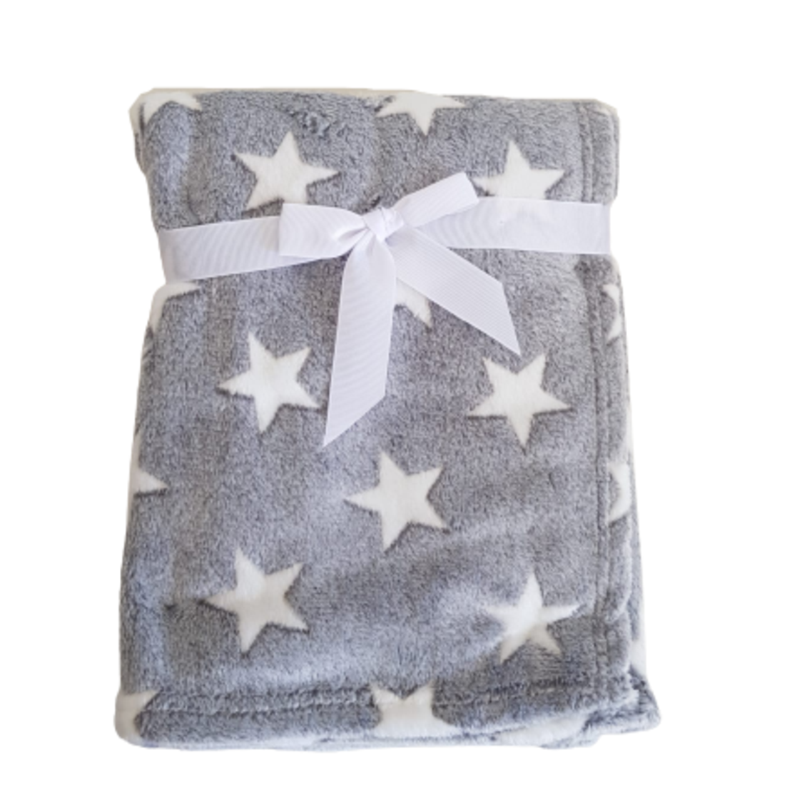 שמיכת חורף - אפור כוכבים