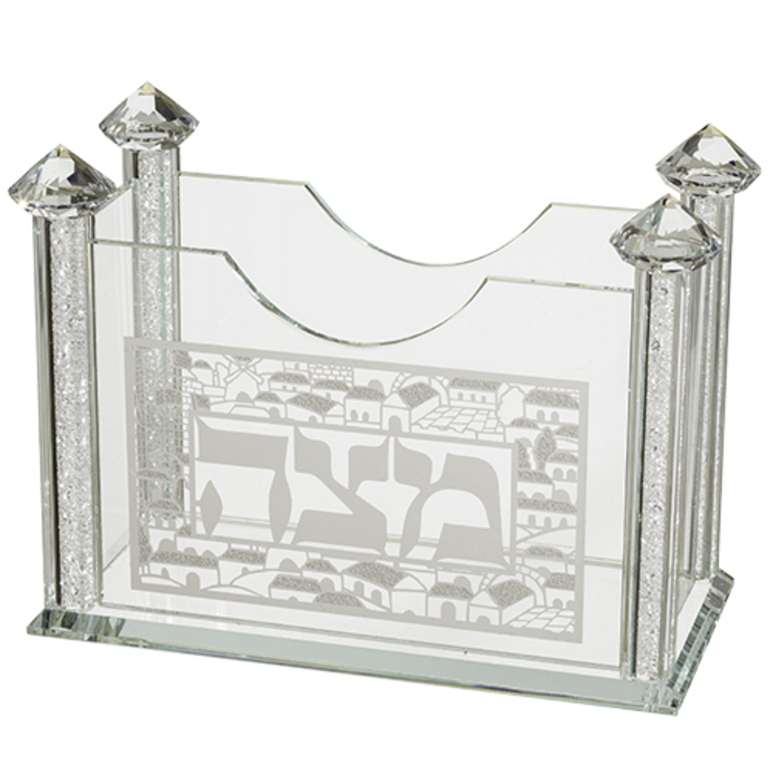 מחזיק מצה קריסטל 