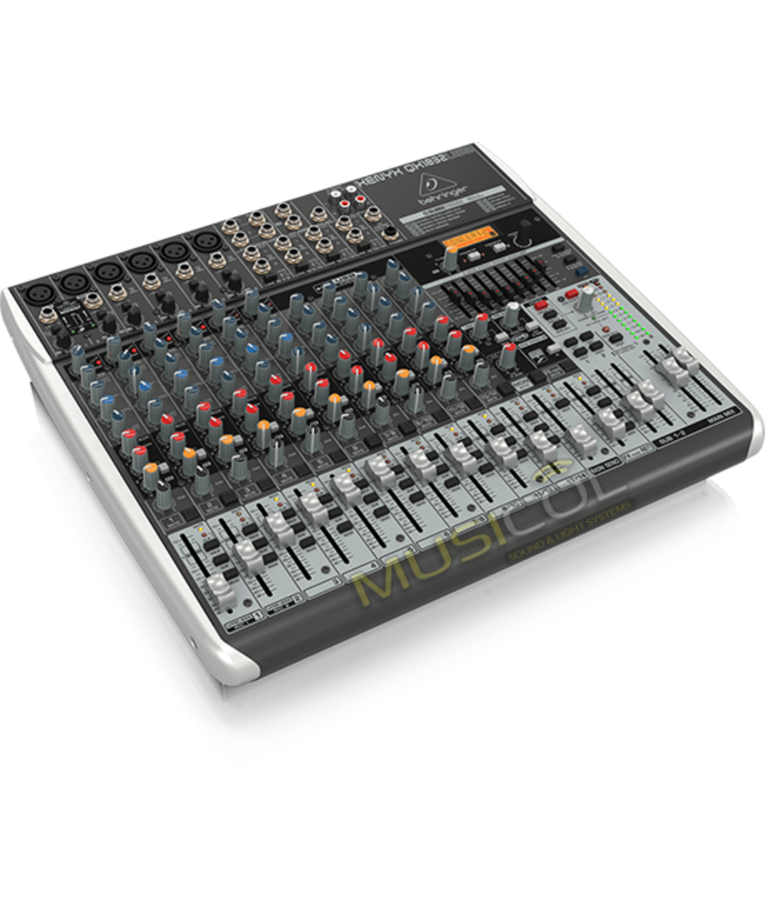 מיקסר 14 כניסות, אפקט, וכרטיס קול QX1832USB