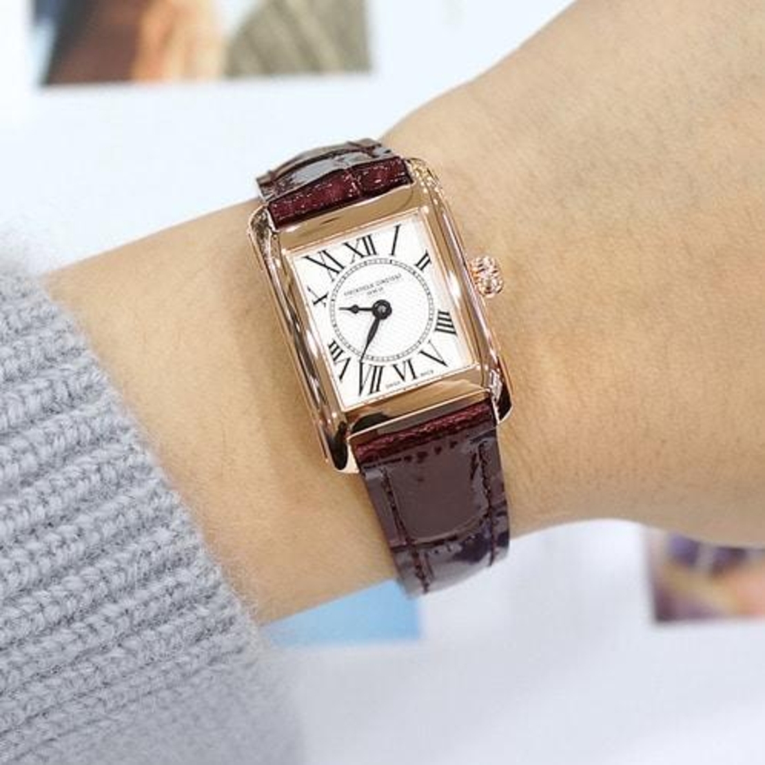 שעון Frederique Constant Classics Carree Ladies FC-200MC1