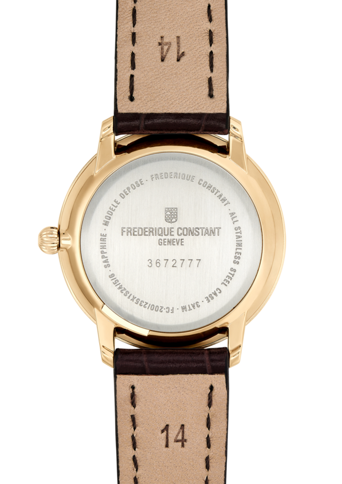 שעון Frederique Constant Slimeline Ladies Small Seconds FC-235M1S5
