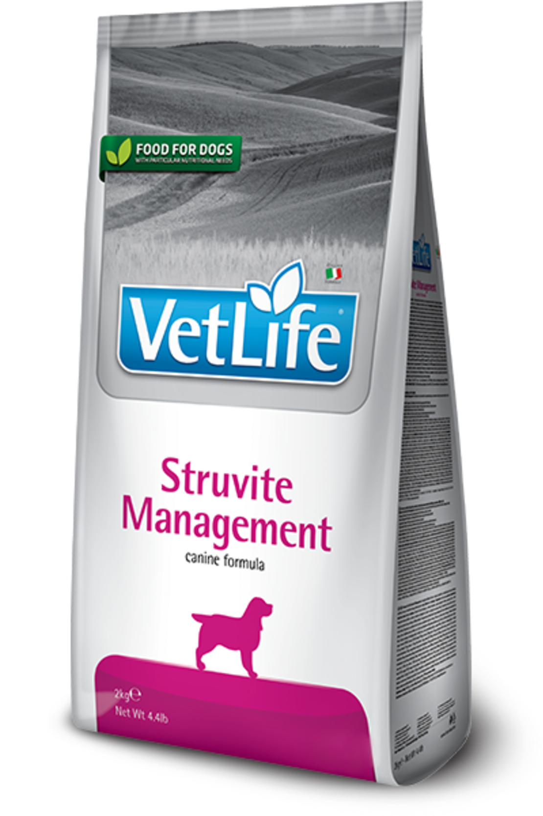 Vet Life Struvite Management וט לייף סטרוויט מנג'מנט מזון רפואי לכלבים 12 ק