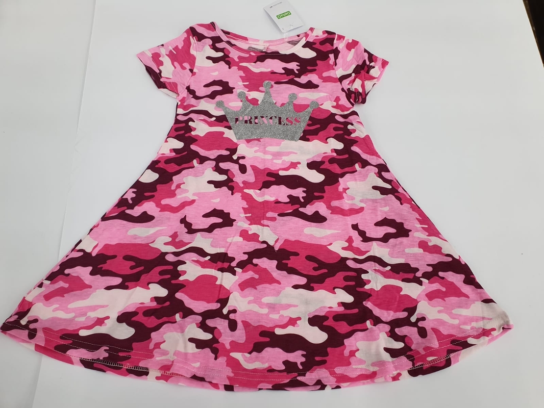 שמלה בנות דלתא 2-10 (ורוד,כחול) 