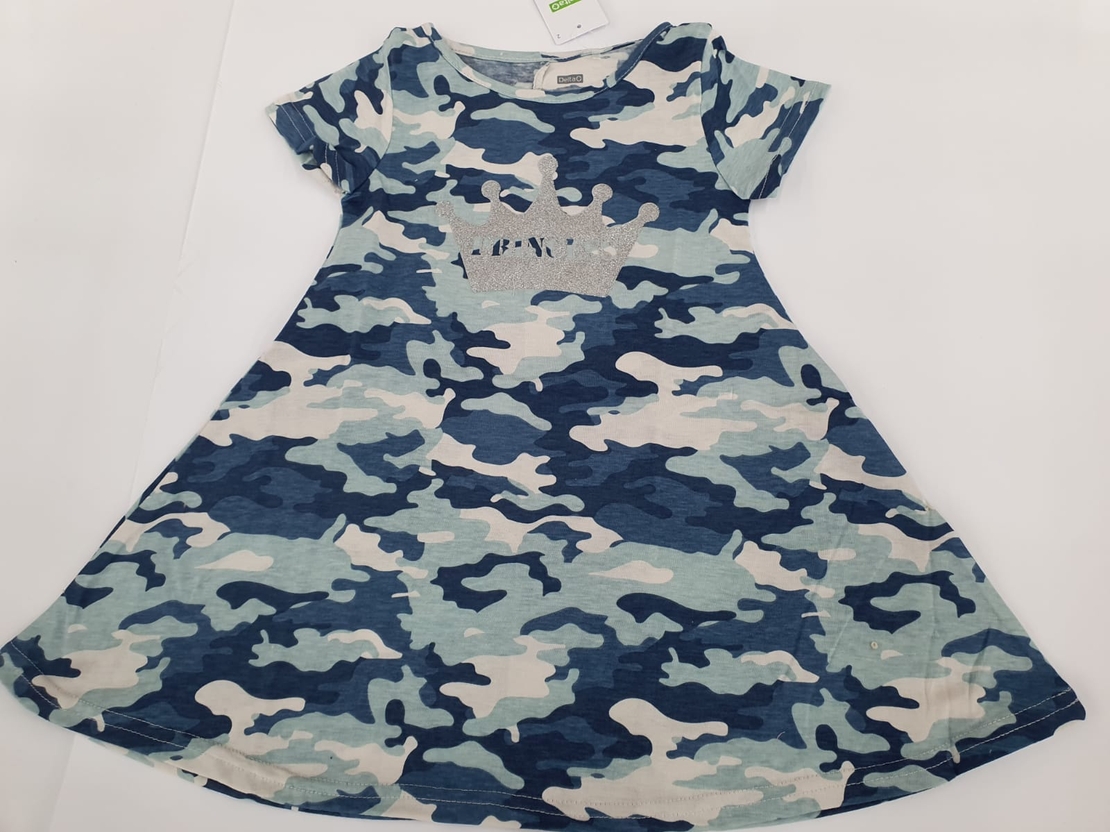 שמלה בנות דלתא 2-10 (ורוד,כחול) 