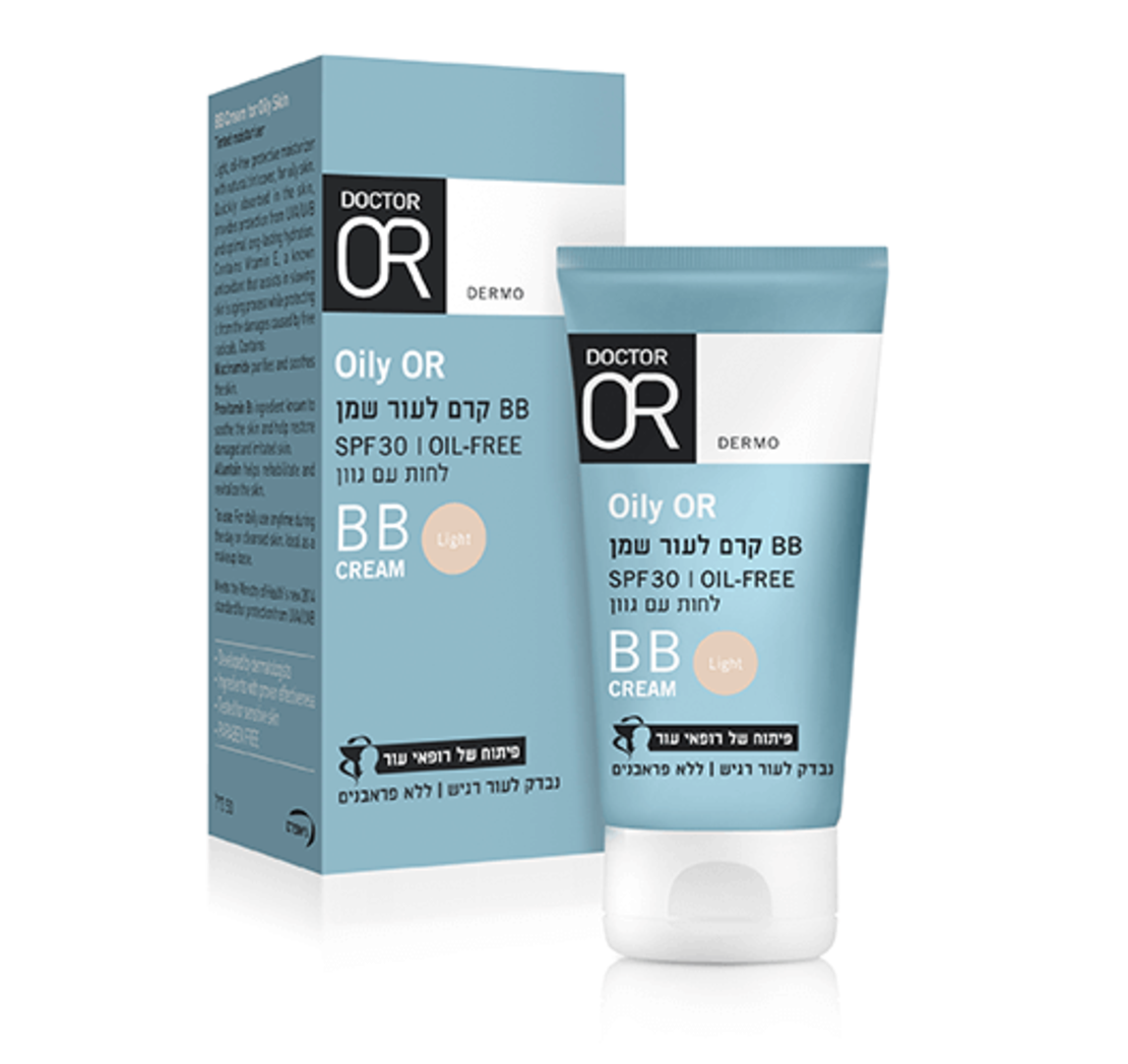 BB קרם לעור שמן לייט