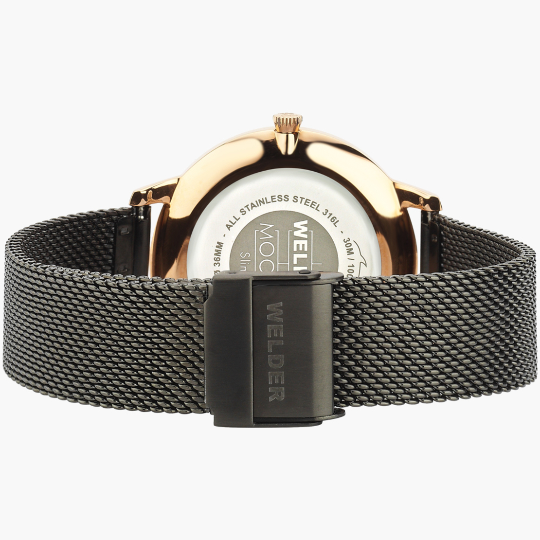 שעון WELDER Slim WRS110 36mm - Light Brown